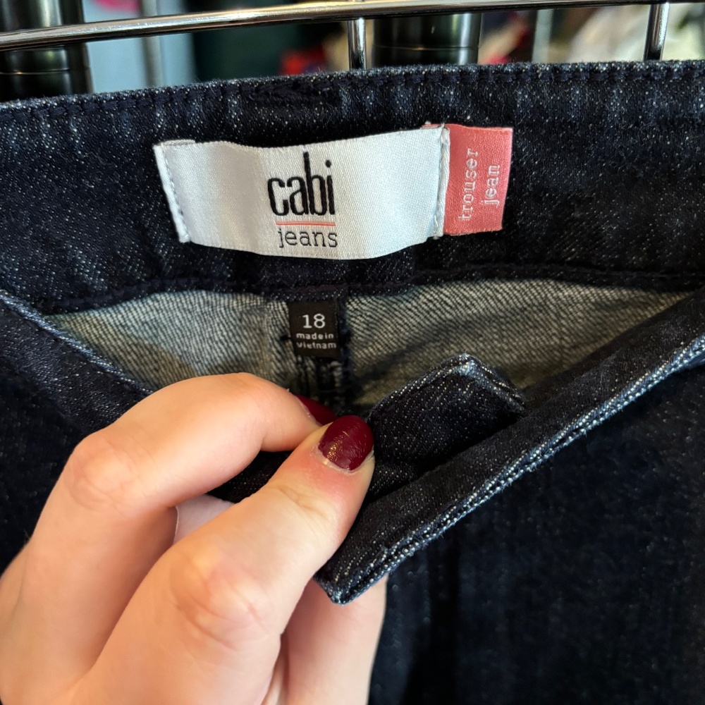 Like new dark wash bootcut jean! Size 18 - Picture 2 of 2